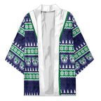 New Zealand Warriors Rugby Christmas Kimono Seamless Cardigan Inspired
