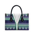 New Zealand Warriors Rugby Christmas Leather Bag Seamless Cardigan Inspired