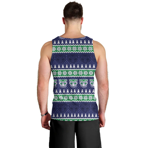 New Zealand Warriors Rugby Christmas Men Tank Top Seamless Cardigan Inspired