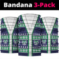 New Zealand Warriors Rugby Christmas Neck Gaiter Seamless Cardigan Inspired