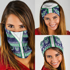 New Zealand Warriors Rugby Christmas Neck Gaiter Seamless Cardigan Inspired