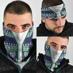 New Zealand Warriors Rugby Christmas Neck Gaiter Seamless Cardigan Inspired