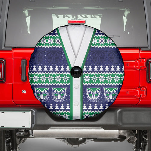 New Zealand Warriors Rugby Christmas Spare Tire Cover Seamless Cardigan Inspired