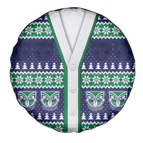 New Zealand Warriors Rugby Christmas Spare Tire Cover Seamless Cardigan Inspired