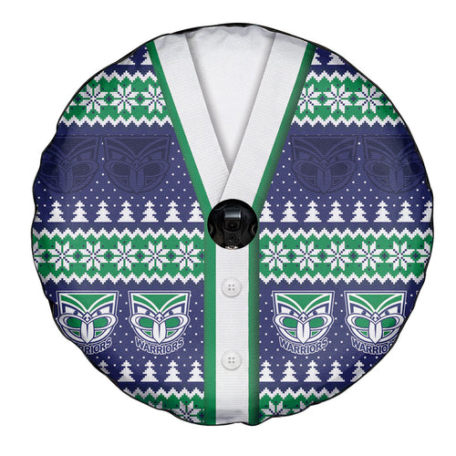 New Zealand Warriors Rugby Christmas Spare Tire Cover Seamless Cardigan Inspired