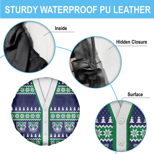New Zealand Warriors Rugby Christmas Spare Tire Cover Seamless Cardigan Inspired