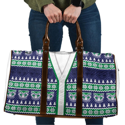 New Zealand Warriors Rugby Christmas Travel Bag Seamless Cardigan Inspired