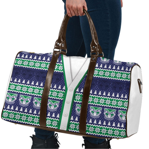 New Zealand Warriors Rugby Christmas Travel Bag Seamless Cardigan Inspired