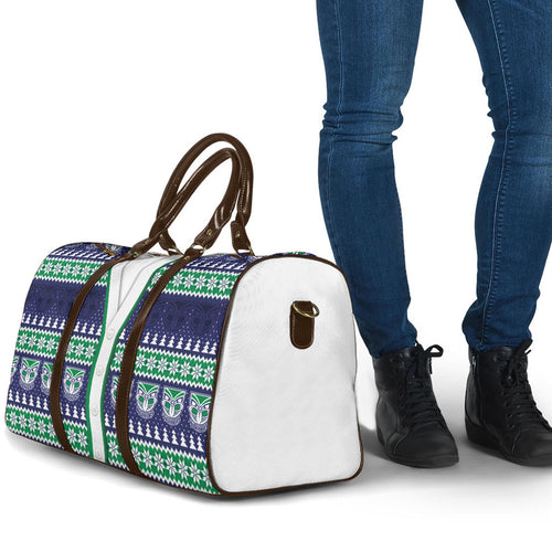 New Zealand Warriors Rugby Christmas Travel Bag Seamless Cardigan Inspired