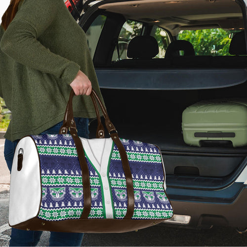 New Zealand Warriors Rugby Christmas Travel Bag Seamless Cardigan Inspired