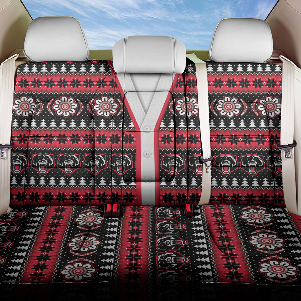 Perth Bears Rugby Christmas Back Car Seat Cover Aboriginal Seamless Cardigan Inspired