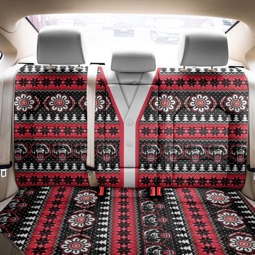 Perth Bears Rugby Christmas Back Car Seat Cover Aboriginal Seamless Cardigan Inspired
