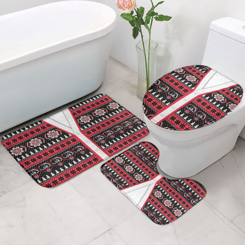 Perth Bears Rugby Christmas Bathroom Set Aboriginal Seamless Cardigan Inspired
