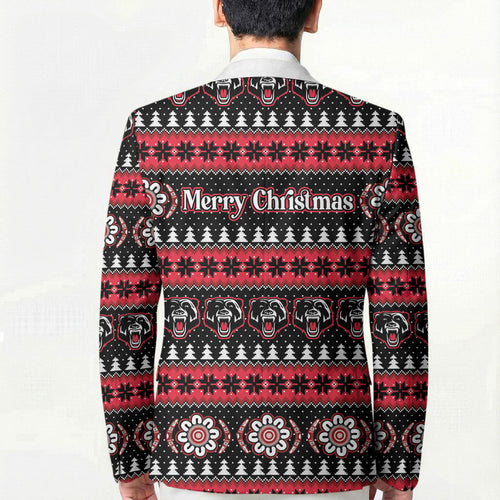 Perth Bears Rugby Christmas Blazer Aboriginal Seamless Cardigan Inspired