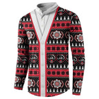 Perth Bears Rugby Christmas Button Sweatshirt Aboriginal Seamless Cardigan Inspired