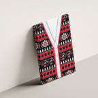 Perth Bears Rugby Christmas Canvas Wall Art Aboriginal Seamless Cardigan Inspired