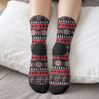 Perth Bears Rugby Christmas Crew Socks Aboriginal Seamless Cardigan Inspired