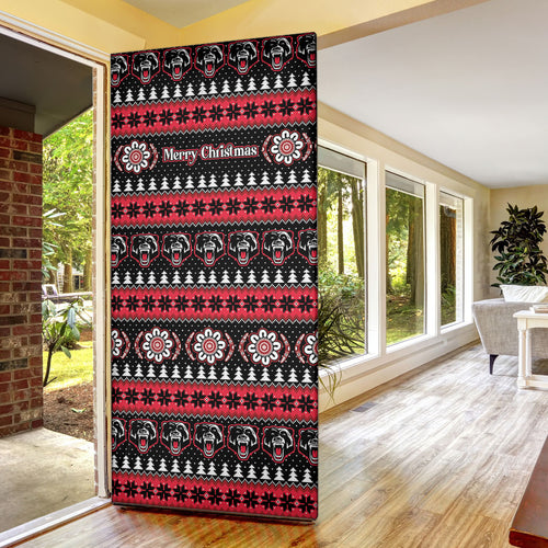 Perth Bears Rugby Christmas Door Cover Aboriginal Seamless Cardigan Inspired
