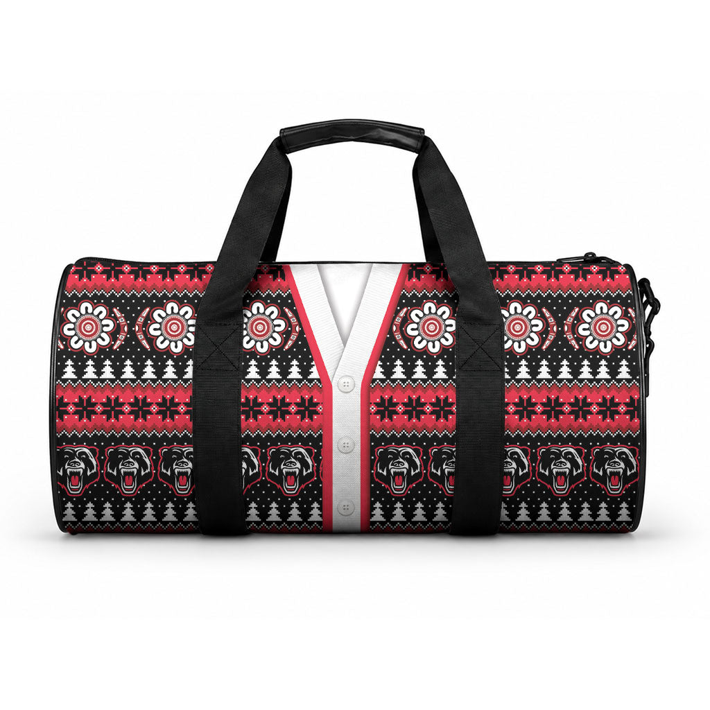 Perth Bears Rugby Christmas Duffle Bag Aboriginal Seamless Cardigan Inspired