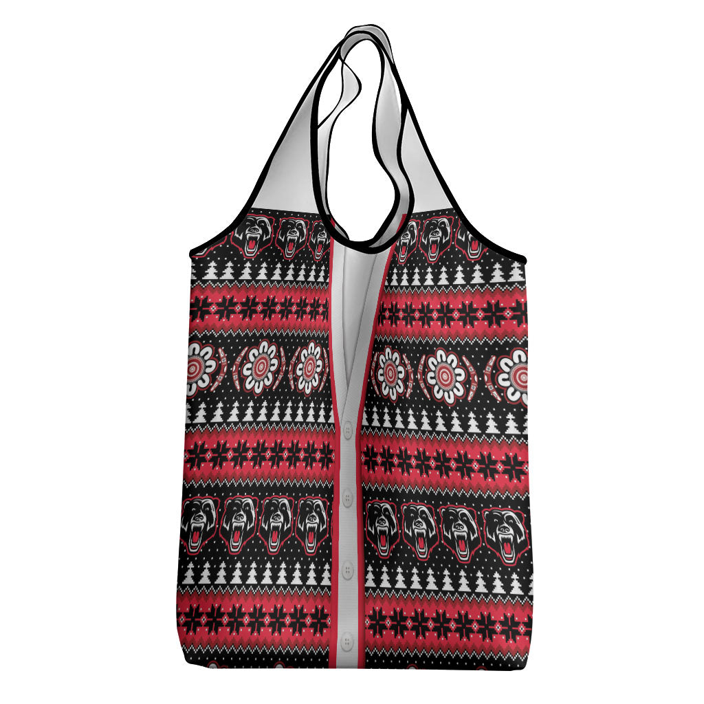 Perth Bears Rugby Christmas Grocery Bag Aboriginal Seamless Cardigan Inspired