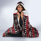 Perth Bears Rugby Christmas Hooded Blanket Aboriginal Seamless Cardigan Inspired