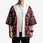 Perth Bears Rugby Christmas Kimono Aboriginal Seamless Cardigan Inspired