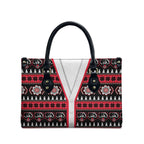 Perth Bears Rugby Christmas Leather Bag Aboriginal Seamless Cardigan Inspired
