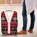 Perth Bears Rugby Christmas Luggage Cover Aboriginal Seamless Cardigan Inspired