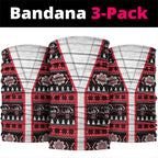 Perth Bears Rugby Christmas Neck Gaiter Aboriginal Seamless Cardigan Inspired