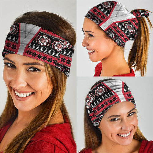 Perth Bears Rugby Christmas Neck Gaiter Aboriginal Seamless Cardigan Inspired