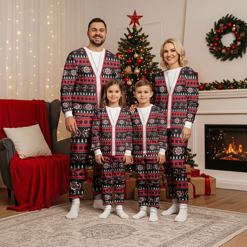 Perth Bears Rugby Christmas Pajama Set Aboriginal Seamless Cardigan Inspired