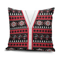 Perth Bears Rugby Christmas Pillow Cover Aboriginal Seamless Cardigan Inspired