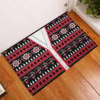 Perth Bears Rugby Christmas Rubber Doormat Aboriginal Seamless Cardigan Inspired