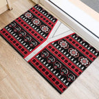 Perth Bears Rugby Christmas Rubber Doormat Aboriginal Seamless Cardigan Inspired