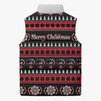 Perth Bears Rugby Christmas Sleeveless Puffer Jacket Aboriginal Seamless Cardigan Inspired