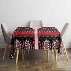 Perth Bears Rugby Christmas Tablecloth Aboriginal Seamless Cardigan Inspired