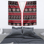 Perth Bears Rugby Christmas Tapestry Aboriginal Seamless Cardigan Inspired