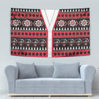 Perth Bears Rugby Christmas Tapestry Aboriginal Seamless Cardigan Inspired