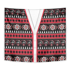 Perth Bears Rugby Christmas Tapestry Aboriginal Seamless Cardigan Inspired