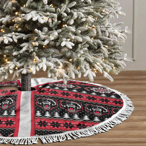 Perth Bears Rugby Christmas Tree Skirt Aboriginal Seamless Cardigan Inspired
