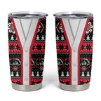 Perth Bears Rugby Christmas Tumbler Cup Aboriginal Seamless Cardigan Inspired