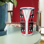 Perth Bears Rugby Christmas Tumbler Cup Aboriginal Seamless Cardigan Inspired