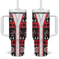 Perth Bears Rugby Christmas Tumbler With Handle Aboriginal Seamless Cardigan Inspired