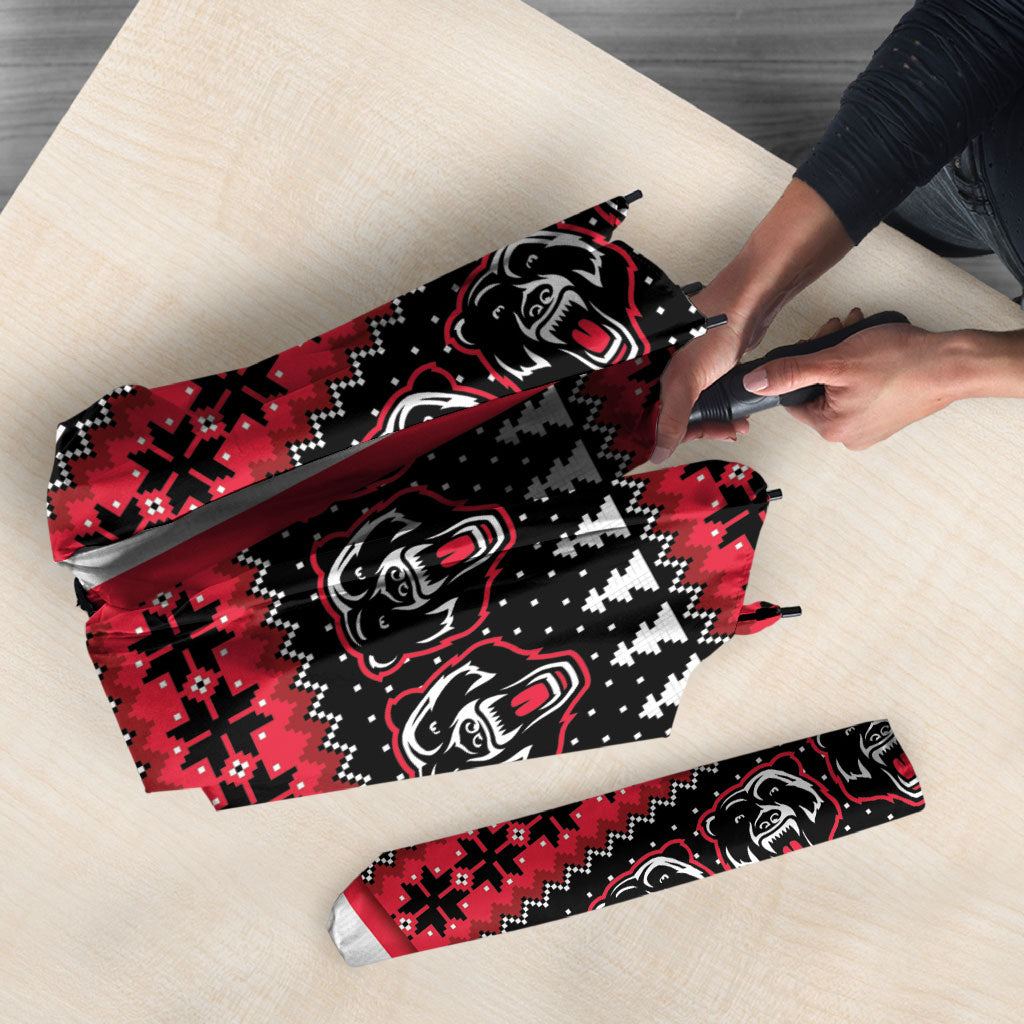Perth Bears Rugby Christmas Umbrella Aboriginal Seamless Cardigan Inspired