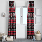 Perth Bears Rugby Christmas Window Curtain Aboriginal Seamless Cardigan Inspired