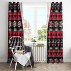 Perth Bears Rugby Christmas Window Curtain Aboriginal Seamless Cardigan Inspired