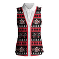 Perth Bears Rugby Christmas Women Sleeveless Polo Shirt Aboriginal Seamless Cardigan Inspired