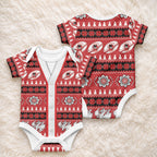 Dragons Rugby Christmas Baby Onesie Aboriginal Seamless Cardigan Inspired