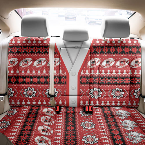 Dragons Rugby Christmas Back Car Seat Cover Aboriginal Seamless Cardigan Inspired