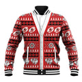 Dragons Rugby Christmas Baseball Jacket Aboriginal Seamless Cardigan Inspired